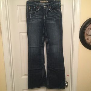 Big Star Jeans Maddie Low Rise Fit 26L Dark Wash